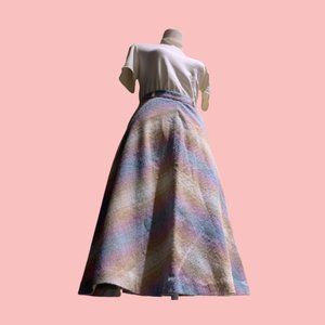 '70s Selected Rainbow Wool Skirt 💕